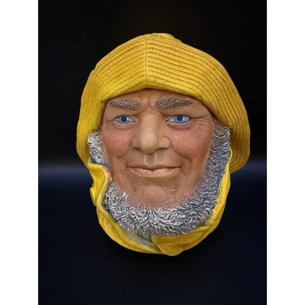 Vintage 1984‎ Legend Products Helmsman Fisherman Wall Plaque England w/ Tag